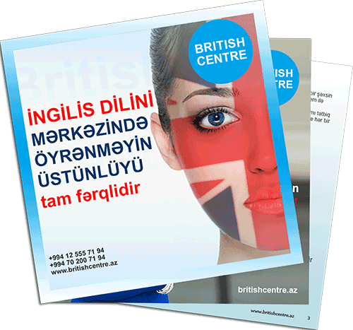 BRITISH CENTRE Ingilis Dili Kursları Broshur